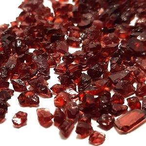 AAA Raw Red Garnet Gemstone: January Birthstone Crystals for Jewelry