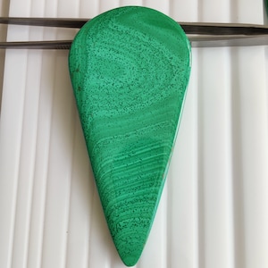 Top Quality 100% Natural Malachite Cabochon Gemstone, Wholesale Price !! Pear shape 310.47 cts Loose Gemstone-Cabochon Stone