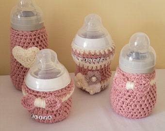 Personalised baby bottle covers