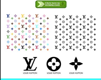 Download Free Louis Vuitton Vector Etsy SVG Cut Files