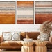 Organic Rug Pattern, Abstract Art Print Set of 3, Living Room Wall Art ...