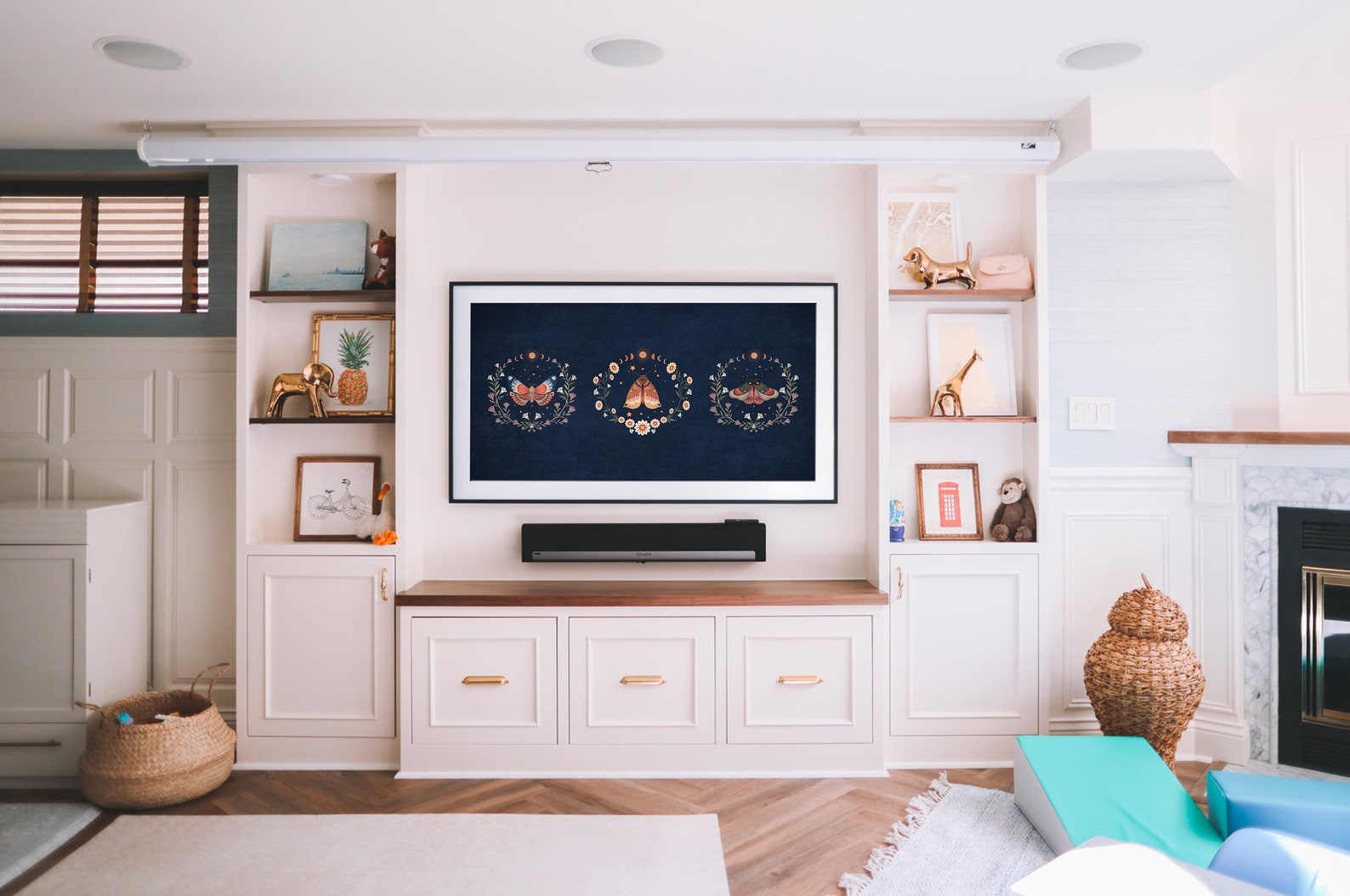 4K Samsung Frame TV Art Butterfly Set Wallpaper Art for Etsy