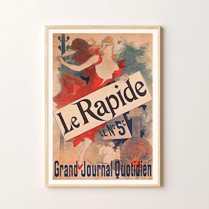Vintage Style Poster by Cheret Jules - Home decor - Poster - Printable Wall Art - Vintage Wall Decor - Office Decor - Digital Download
