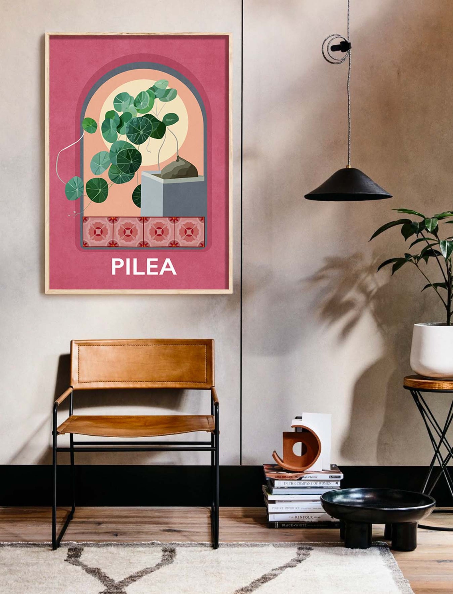 Pilea Plant Digital Art, House Plant Print | Digital Art Download ...