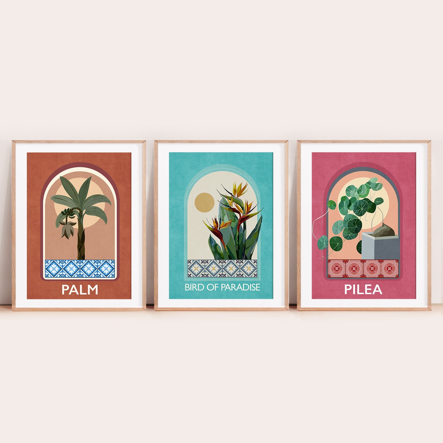 Pilea Plant Digital Art, House Plant Print | Digital Art Download ...