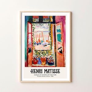Matisse Print, Henri Matisse Art, Abstract Wall Art, Téléchargement numérique, Modern Gallery Wall Set, Matisse Art Print, Matisse Wall Art