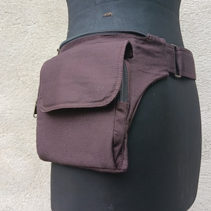 sacoche en coton, ceinture à poches, ceinture utilitaire multi poche, sac de hanche, pratique et fonctionnel, ceinture voyageur