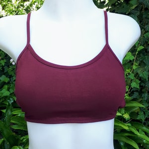 stretch cotton bra, plain bralette, fancy bra, yoga bra, star back
