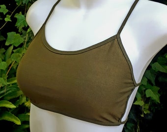 stretch cotton bra, plain bralette, fancy bra, yoga bra, star back