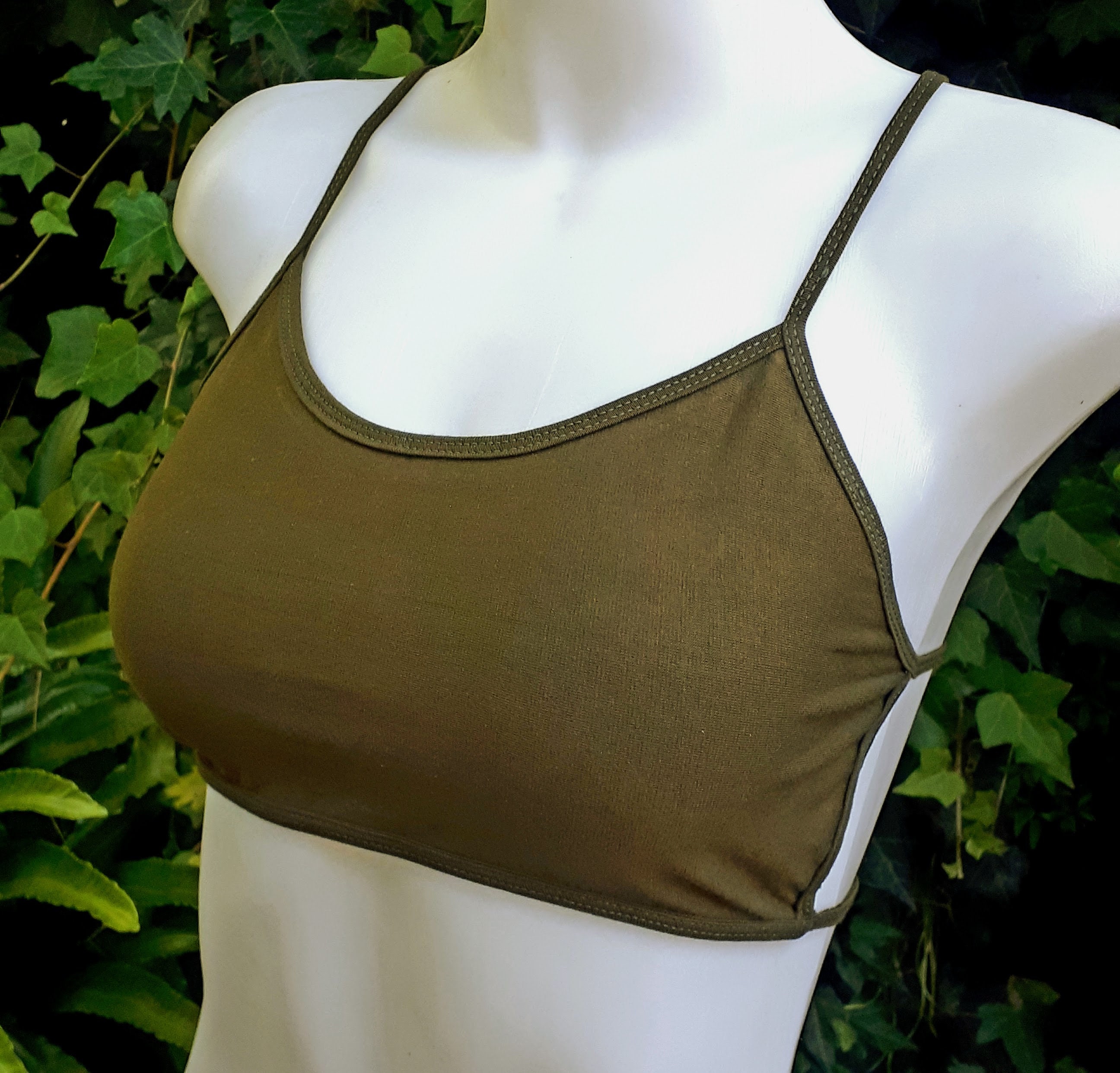 fancy back bra