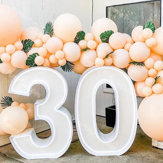 60th birthday balloon arch - 60th birthday decoration