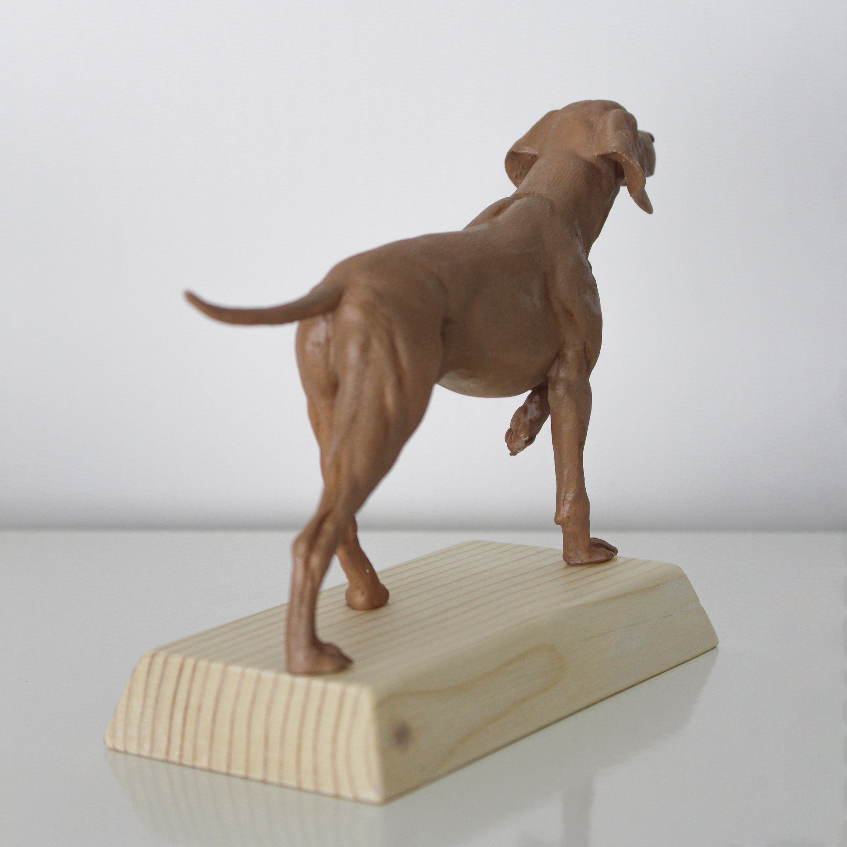 Custom Resin Vizsla Statue Unique Artwork for Hunting Dog Enthusiasts Etsy