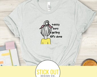 IEPs Messy Buns Special Education Teacher Graphic Tee Special Education Teacher Shirts | Special Needs | Teacher TShirts Special Education
