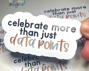 Data Points | Special Education Teacher Sticker| Special Ed | Teacher Gifts  | Special Ed Sticker | Sped Vinyl | Educator Decal