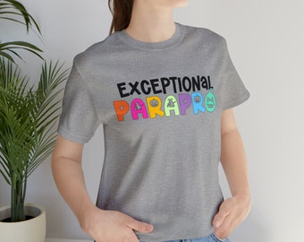 Paraprofessional Tee Halloween Tee Special education teacher shirts para shirts special education Fall Teacher Tshirt Para tshirt