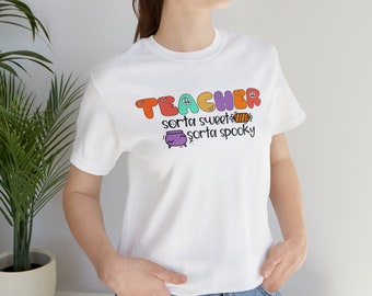 Spooky Teacher Tee Halloween Tee Special education teacher shirts Teacher shirts special education Fall Teacher Tshirt Halloween Teacher Tee