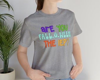 Special Education Teacher Tee Halloween Tee Special education teacher shirts para shirts special education Fall Teacher Tshirt Para tshirt