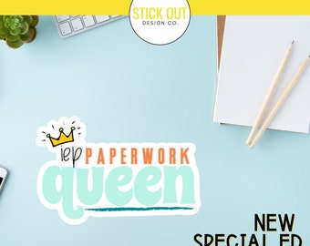 IEP Queen | Special Ed | Sped | Laptop Sticker | Teacher Sticker | Special Education Sticker | Sped Sticker | Educator Sticker