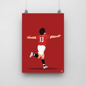 Park Ji Sung Poster - Man Utd Football Poster