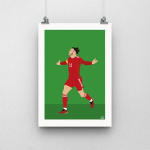 Gareth Bale Poster Wales - Football Poster