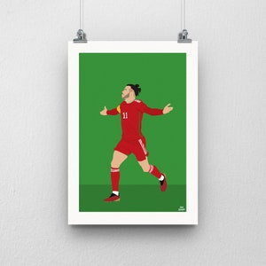 Gareth Bale Poster Wales - Football Poster