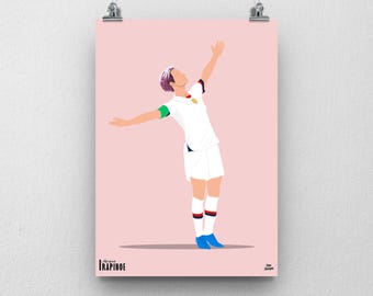 Megan Rapinoe Print - USA Womens World Cup Football Poster