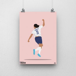 Mallory Swanson Print - USA Womens World Cup Football Poster
