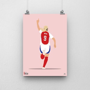 Beth Mead Print - Arsenal Football Poster