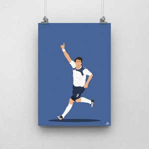 Johan Elmander Poster - Bolton Wanderers Football Poster