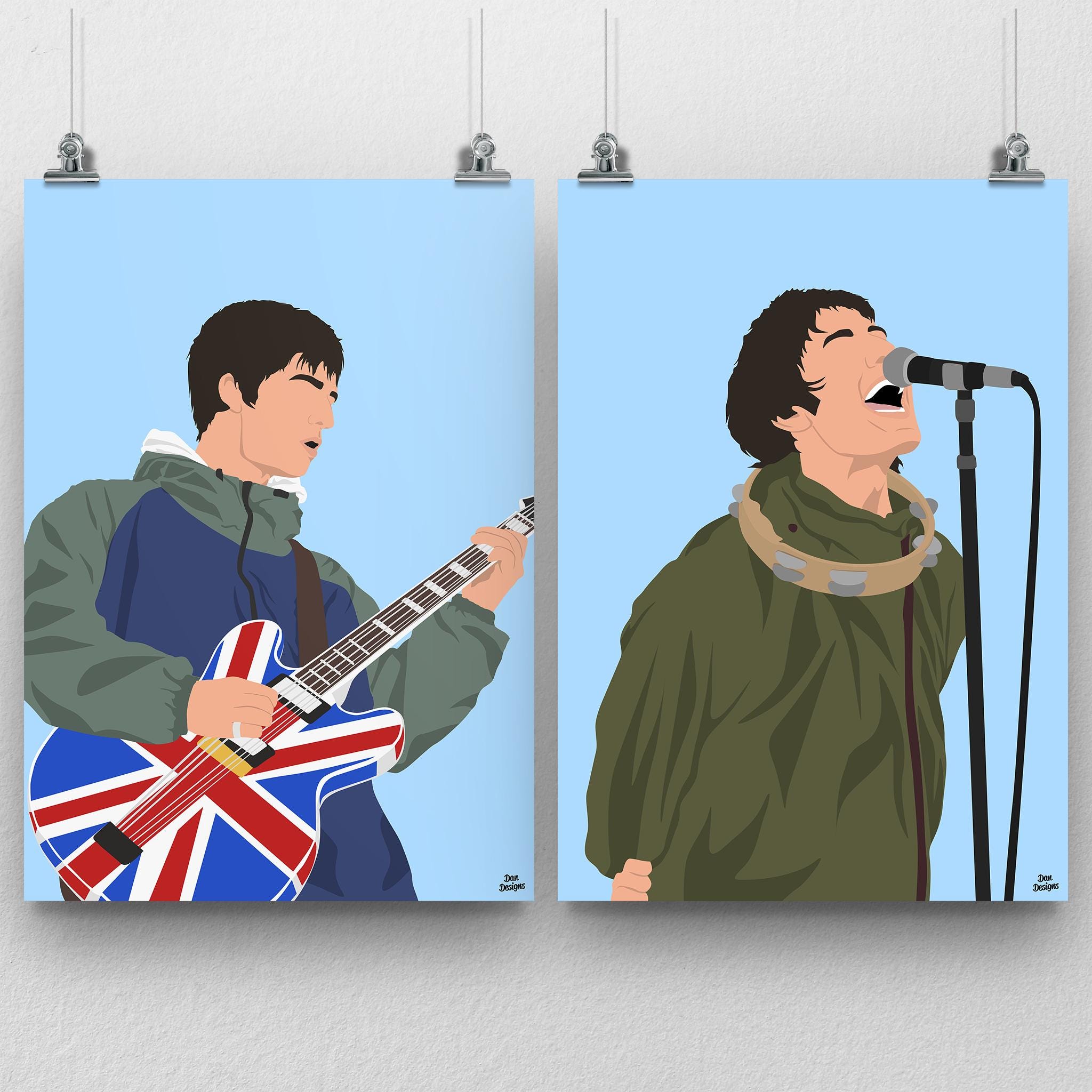 oasis & Noel Gallagher ポスター 4枚セット oasis & Noel Gallagher ポスター 4枚セット rockstar Noel Gallagher