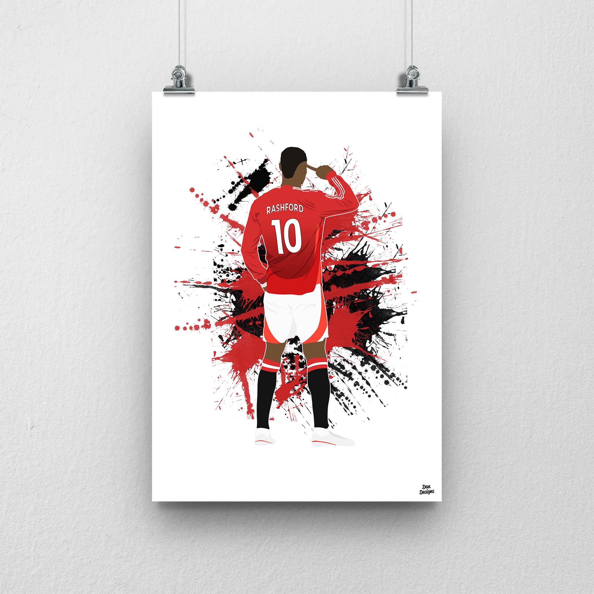 Amazon.co.jp: ラッシュフォード ユニフォーム Rashford 背番号