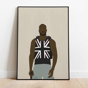 Stormzy-affisch - Grime Drill Rap-musik A4, A3, fysisk affischdesign! Cream