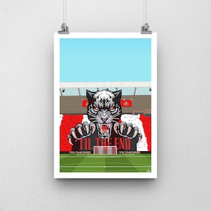 Stadium of Light Print Sunderland AFC football stadium Poster