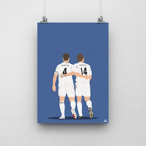 Kevin Nolan, Kevin Davies Poster - Bolton Wanderers Football Poster