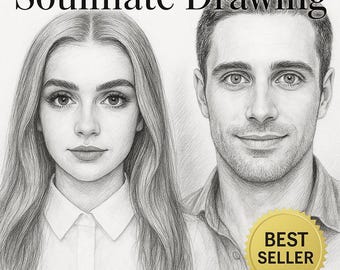 I Will Draw Your Soulmate – Accurate Psychic Drawing in 24 Hours | Future Partner Sketch & Reading | Artistic Psychic Insight, Fast delivery