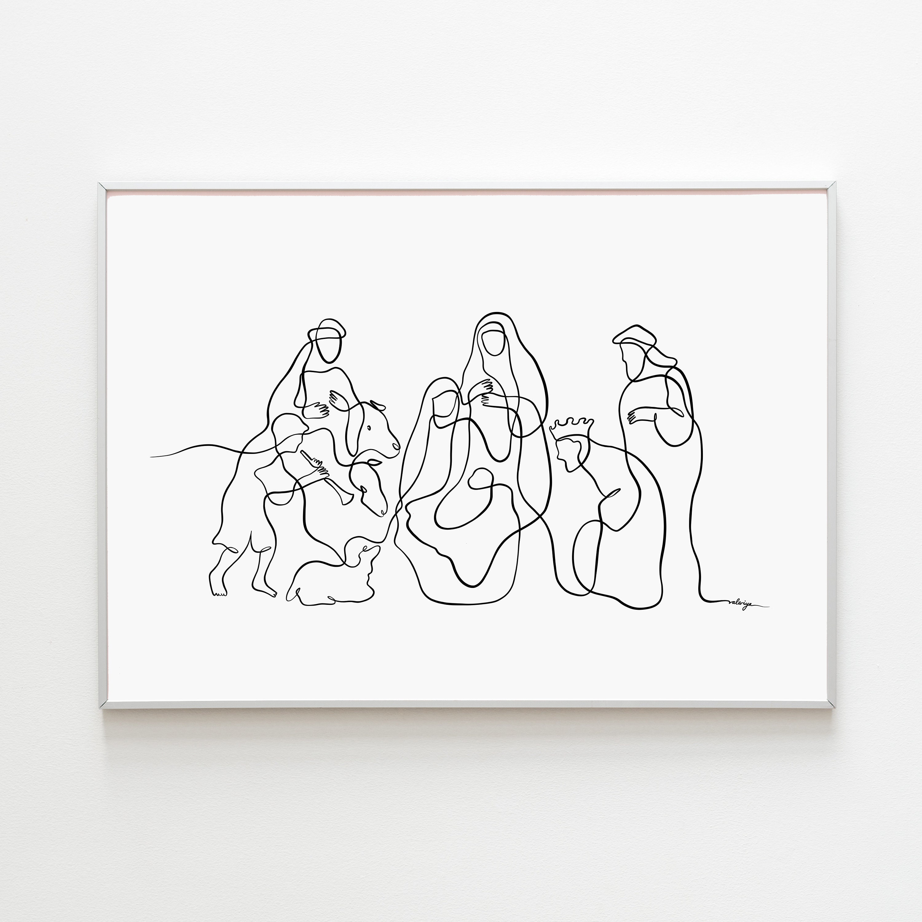 Mid Century Modern Nativity Scene 73 - noh4tz7