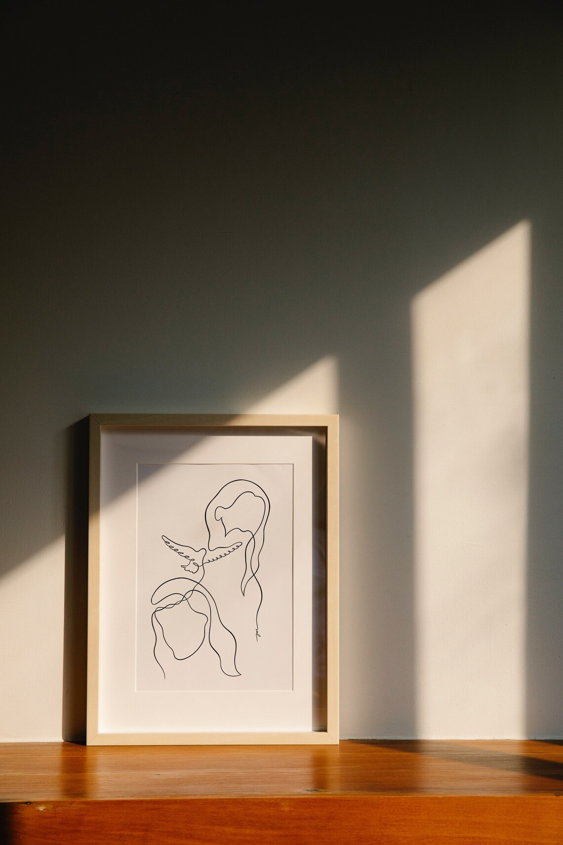 Holy Trinity Art Print, Jesus Line Art, Lds Poster, Abstract Trinity ...