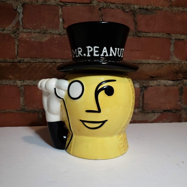 Vintage Mr. Peanut Jar - Cookie Jar, Nut Jar