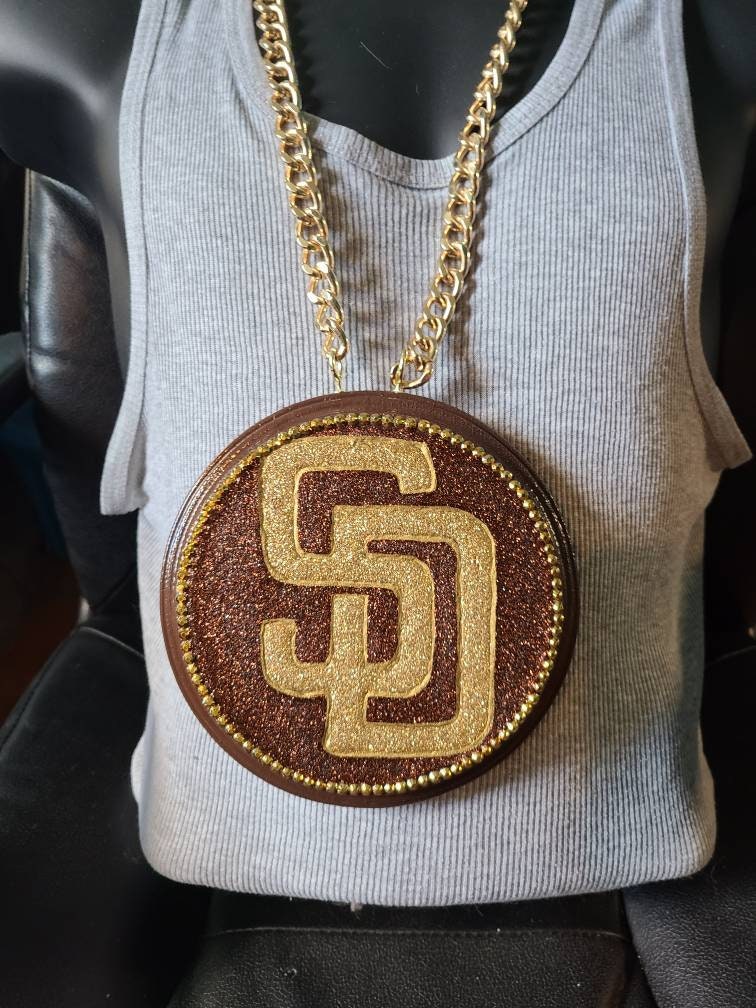 san diego padres chain San diego turnover necklace padres chain padre…