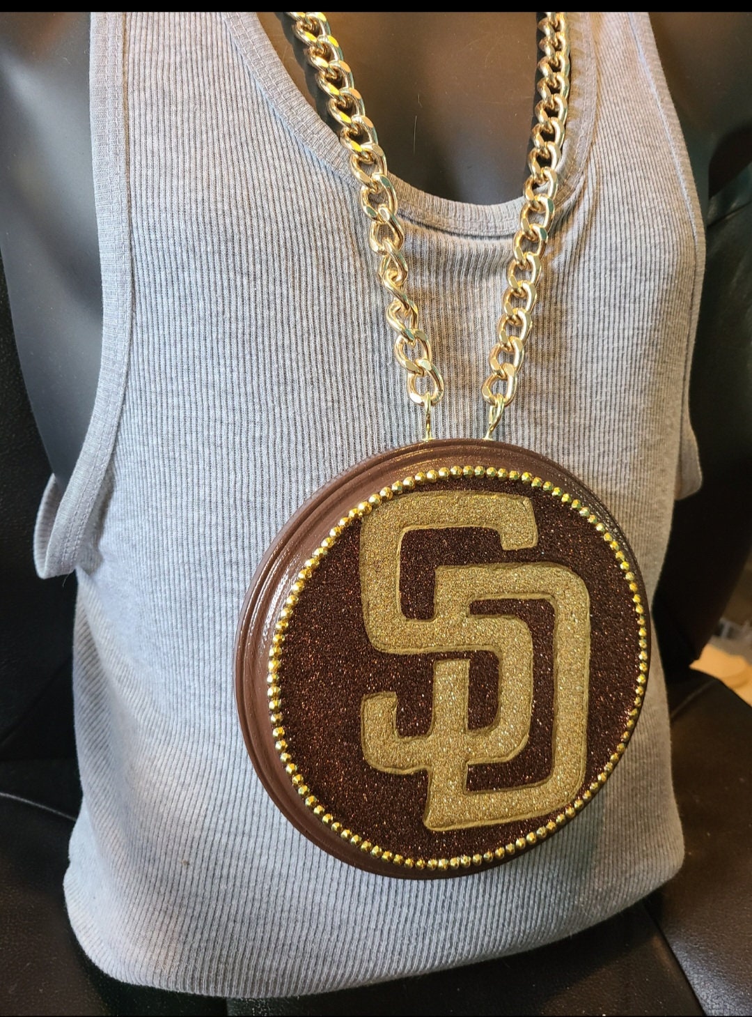 San Diego Padres Chain San Diego Turnover Necklace Padres -  Sweden