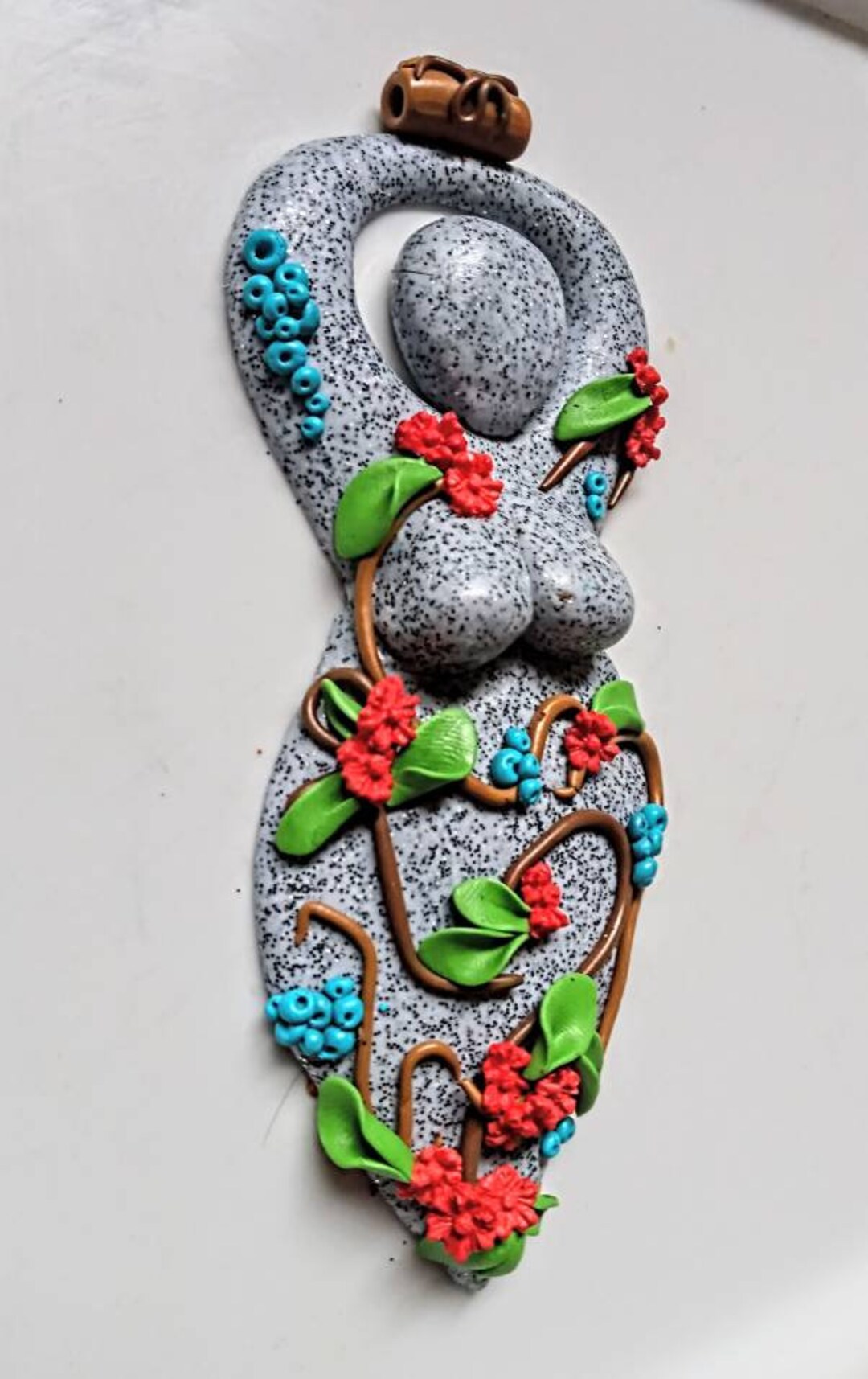 Fertility Goddess Sculpture Hand Crafted Modern Pagan Theme Etsy