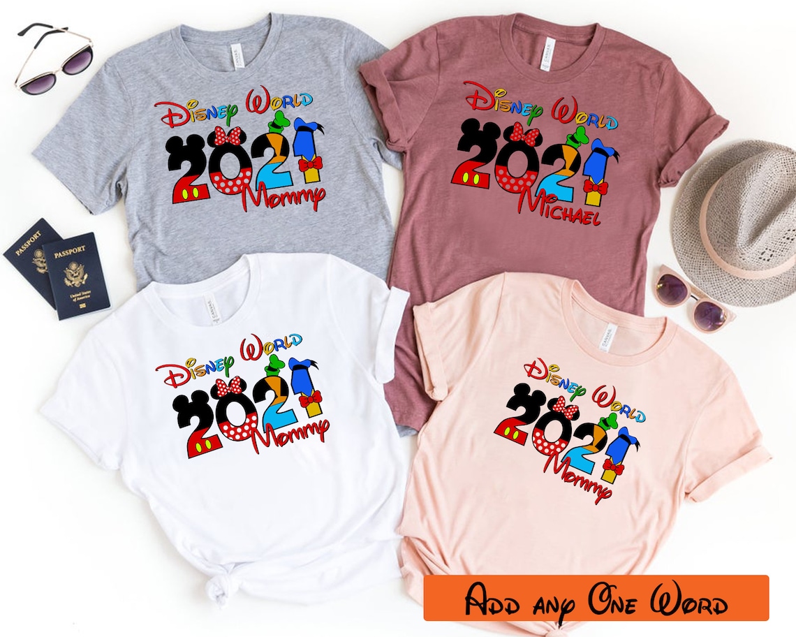 Camisas personalizadas de Disney Disney Trip 2021 Disney Etsy