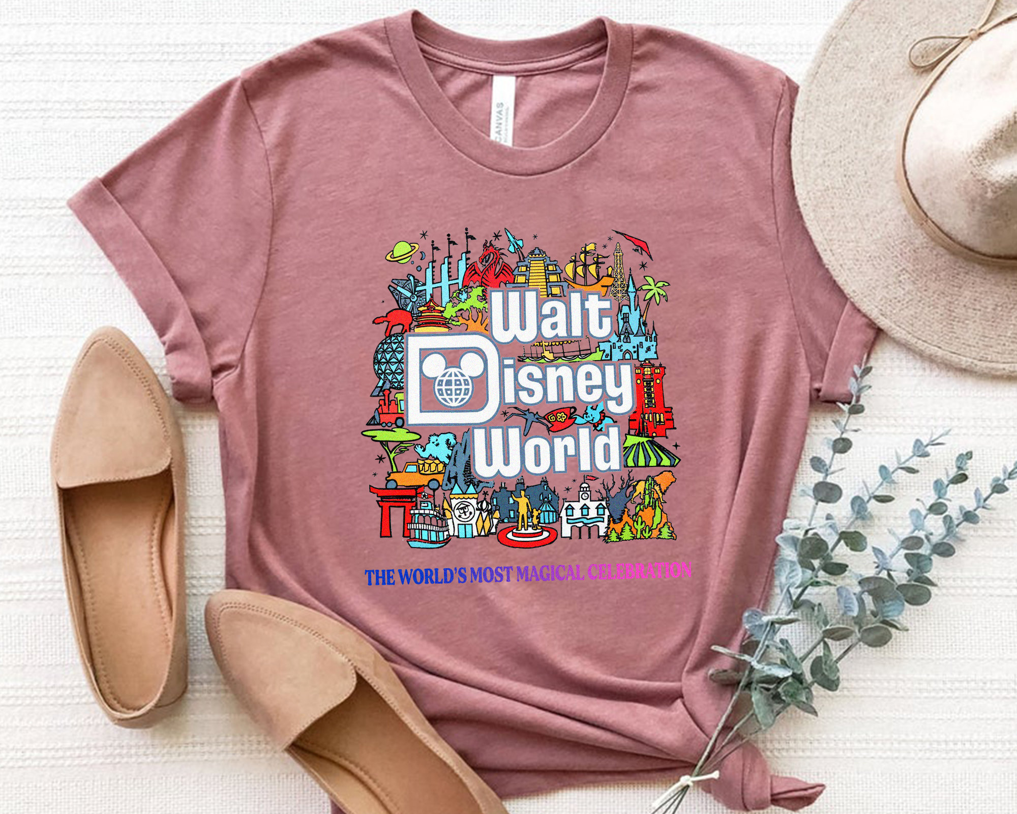 Walt Disney World Shirt Disney 50th Anniversary Most Magical Etsy