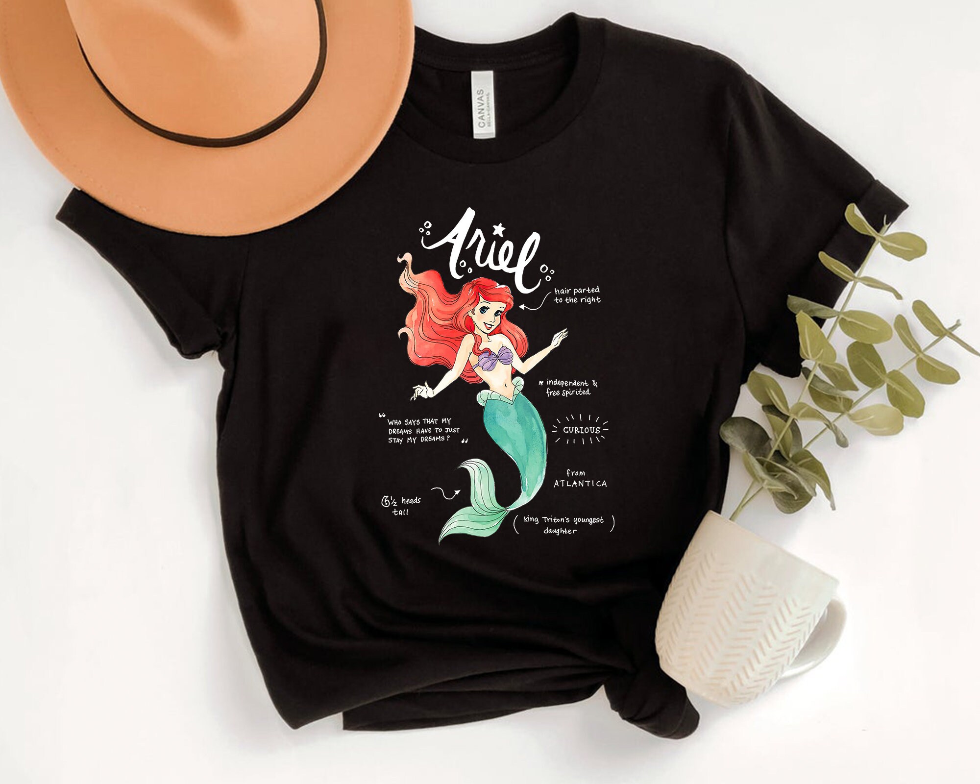 Princess Ariel Shirt Mermaid Princess Shirt Magic Kingdom | Etsy