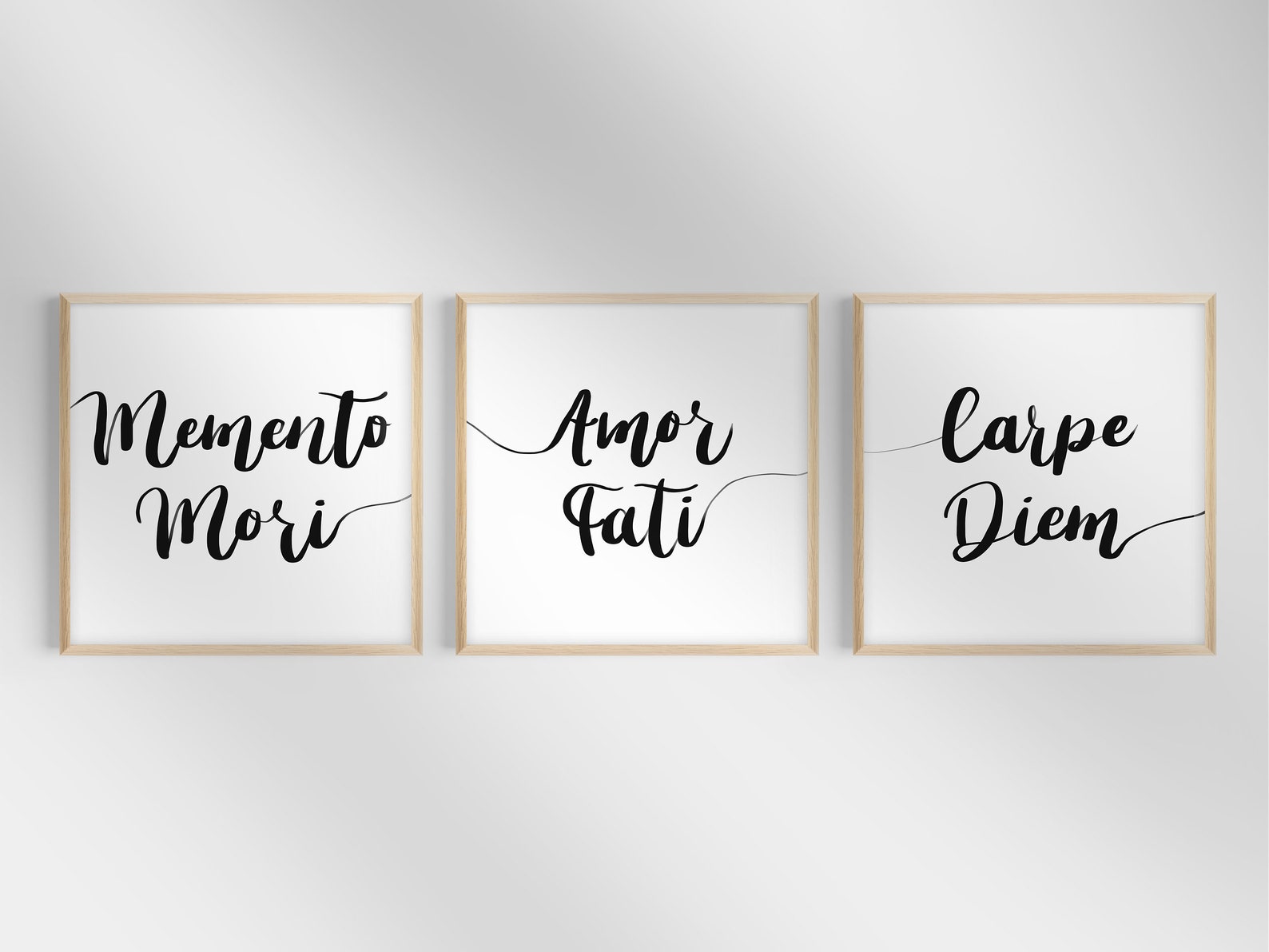 Wall Decor with Inspiring Quotes Modern Printable Wall Arts | Etsy