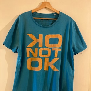 Rare Radiohead Ok Not Ok T-shirt Size S Official Radiohead Rare Radiohead Ok Not Ok T-shirt Size S Official Radiohead