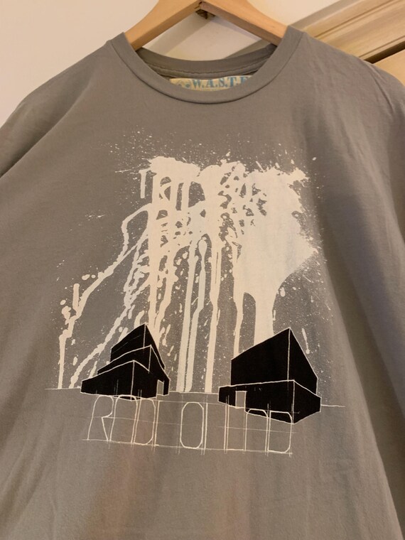Radiohead WASTE Hail to the Thief 2003 Grey T-shirt Official Merch