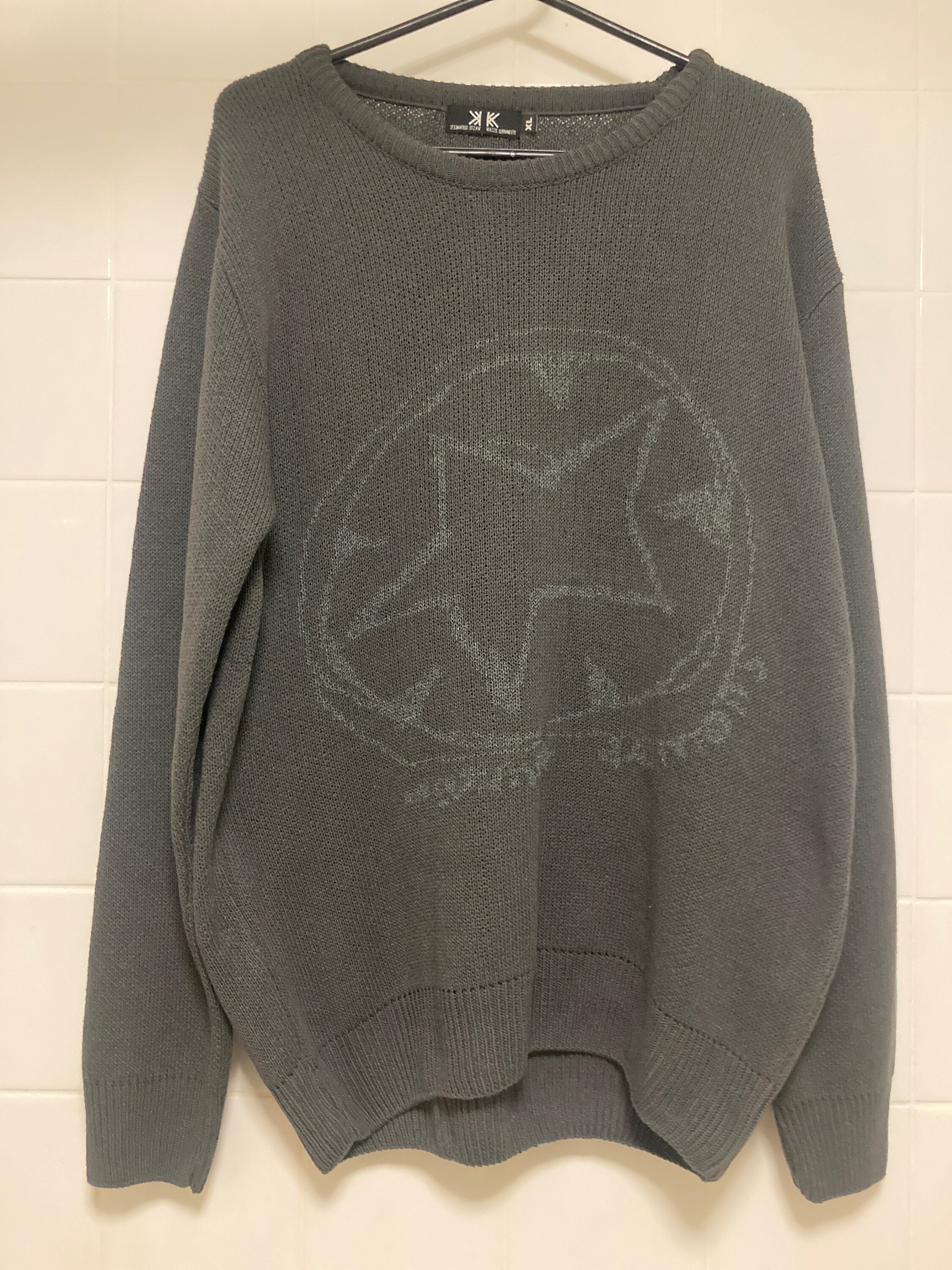 Rare 2023 Radiohead Official Waste Merch Against All Demons Jumper 