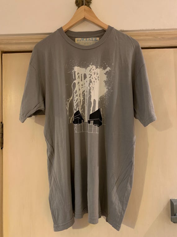 Radiohead WASTE Hail to the Thief 2003 Grey T-shirt Official Merch