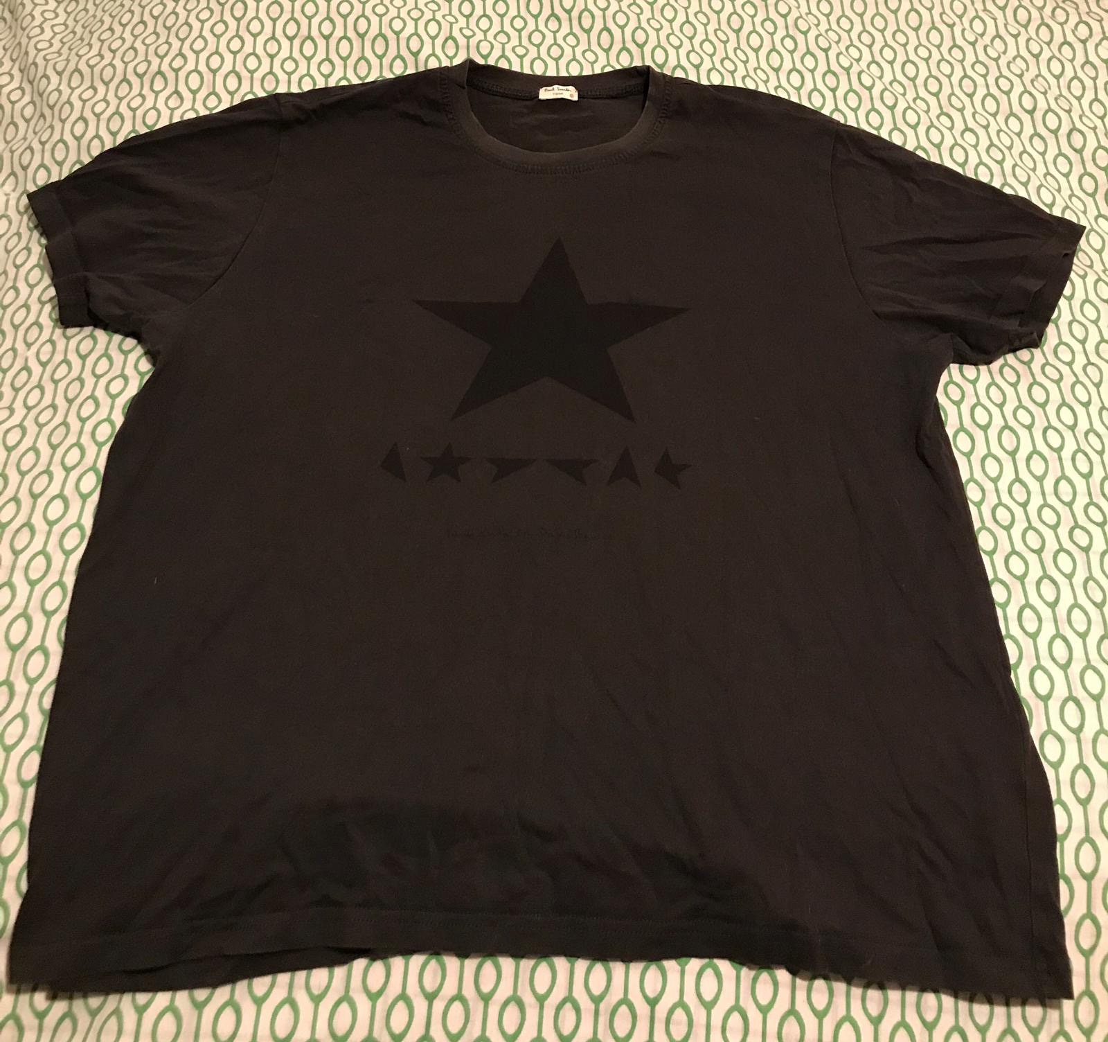 david bowie blackstar t shirt paul smith
